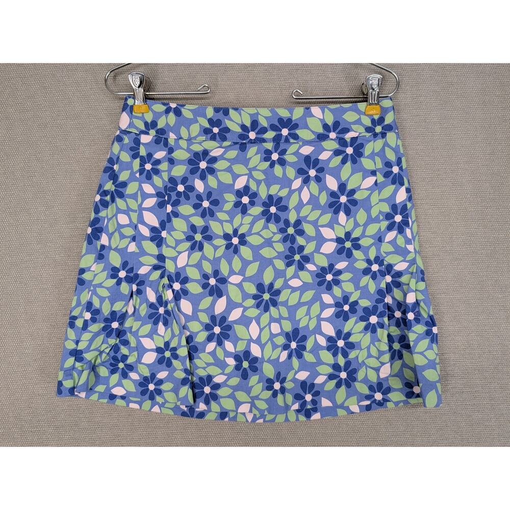 Lady Hagen Skort Skirt Golf Active Size 2 Stretch Lightweight Flowers